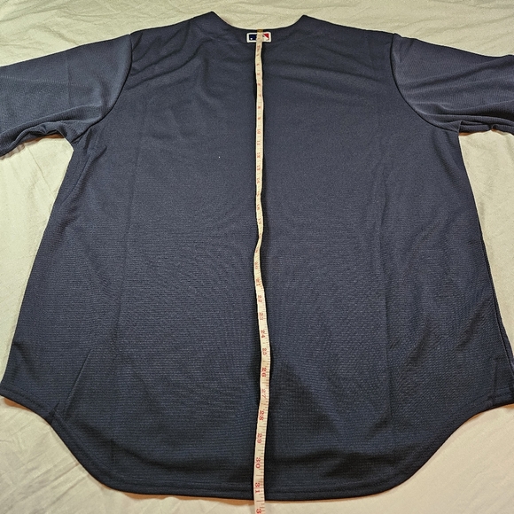 Nike Cleveland Indians Blue Road Jersey Official T770-IDIZ Men's Size XLarge - Picture 9 of 9